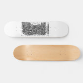 Gewoon "Heart Sutra Shakyo" Deck Persoonlijk Skateboard (Horizontaal)