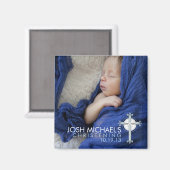 Gewoon Heilig Kruis doopfoto aandenken Magneet (Voorkant / Achterkant)