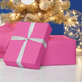 Gewoon helder, warm roze cadeaupapier