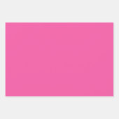 Gewoon helder, warm roze inpakpapier vel (Voorkant)