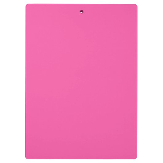 Gewoon helder, warm roze klembord (Achterkant)