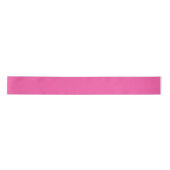 Gewoon helder, warm roze satijnen lint (Voorkant)
