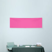Gewoon helder, warm roze spandoek (Beurs)