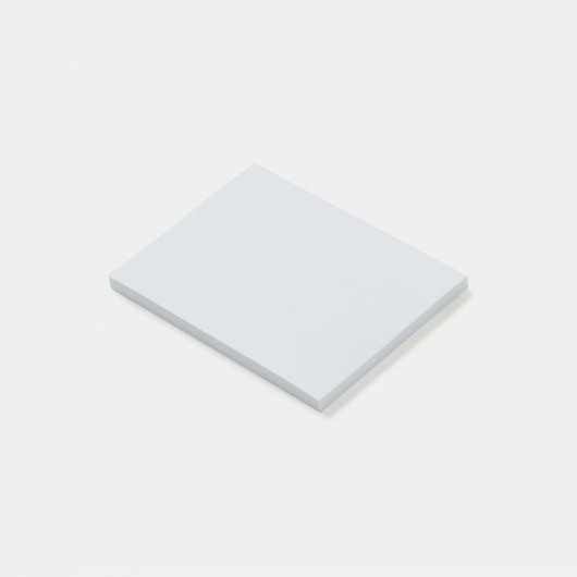 Gewoon heldere, zilverkleurige kleur post-it® notes (Schuin)