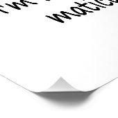 Gewoon herfstmatig geneigd tot luiheid perfect poster (Hoek)