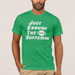 Gewoon het beledigende grappige football beëindige t-shirt