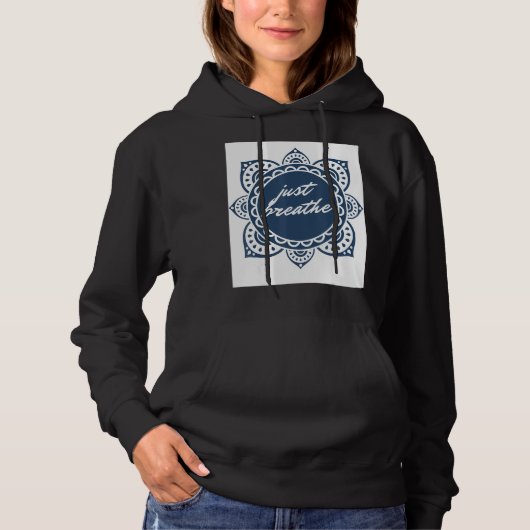 Gewoon het grafisch afbreken hoodie (Voorkant)