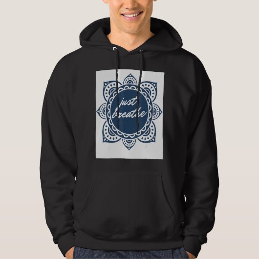 Gewoon het grafisch afbreken hoodie (Voorkant)