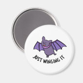 Gewoon het grappig maken van een bont magneet (Voorkant / Achterkant)