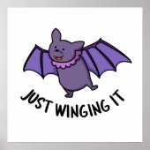 Gewoon het grappig maken van een bont poster (Voorkant)