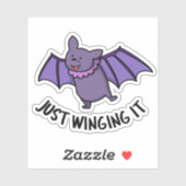 Gewoon het grappig maken van een bont sticker (Vel)