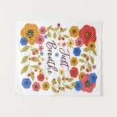 Gewoon het kleintje breken wandkleed (Voorkant (horizontaal))