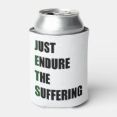 Gewoon het lijden beëindigen blikjeskoeler (Blikje Voorkant)