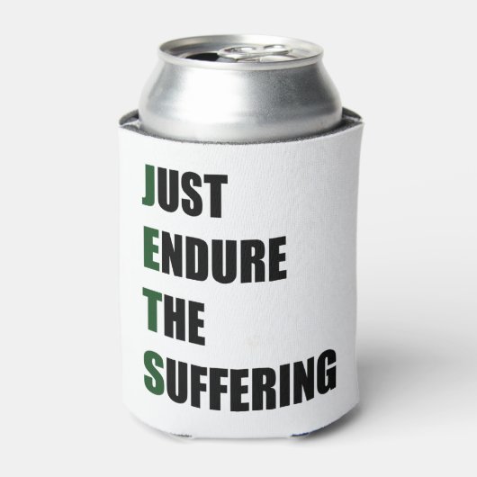 Gewoon het lijden beëindigen blikjeskoeler (Blikje Voorkant)