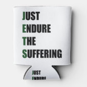 Gewoon het lijden beëindigen blikjeskoeler (Voorkant)