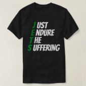 Gewoon het lijden beëindigen t-shirt (Design voorkant)