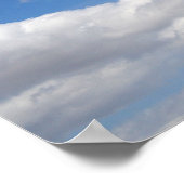 Gewoon het Motivatie Poster van de prachtige wolke (Hoek)