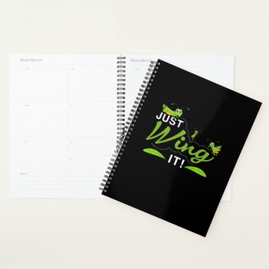 Gewoon het winnen - Grasshouper houdt het Proberen Planner (Display)