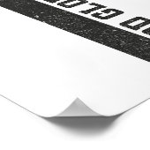 Gewoon hier om God Glorie te geven Schattige Grapp Poster (Hoek)