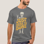 Gewoon hier tot Bone T-shirt (Voorkant)