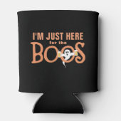 Gewoon hier voor de Boos Funny Halloween Pun Beer Blikjeskoeler (Achterkant)