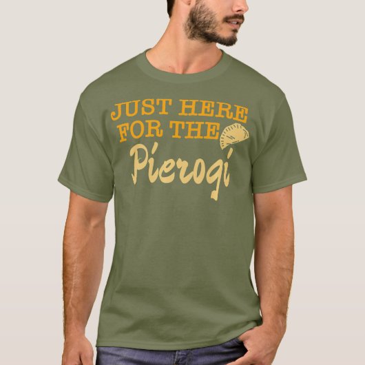 Gewoon hier voor de Pierogi Polish Food Premium T-shirt (Voorkant)