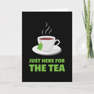 Gewoon hier voor de thea-theelepelaar kaart