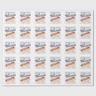 Gewoon Hier Voor De Wieners Slechte Dag Om Een Hot Cadeaupapier
