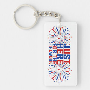 Gewoon hier voor het vuurwerk grappig voor een paa sleutelhanger