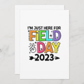 Gewoon hier voor Velddag 2023 Vredesbord Leraar St Kaart (Voorkant / Achterkant)