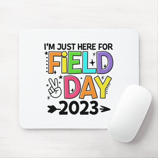 Gewoon hier voor Velddag 2023 Vredesbord Leraar St Muismat (Met muis)