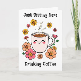 Gewoon hier zitten en aan je denken kaart