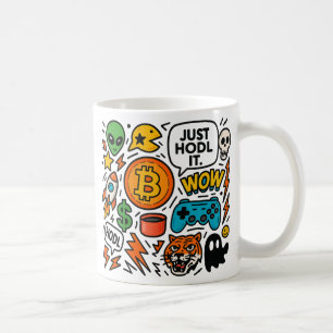 Gewoon Hodl Het Koffiemok