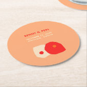 Gewoon houden van Paper Onderzetter (Gebogen)