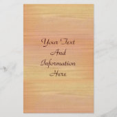 Gewoon hout briefpapier (Voorkant)