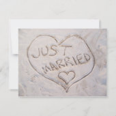 Gewoon huwelijksaankondiging aankondiging (Voorkant)