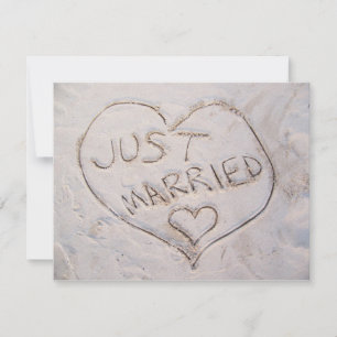 Gewoon huwelijksaankondiging aankondiging