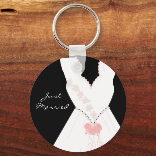 Gewoon huwelijksbruin sleutelhanger (Voorkant)