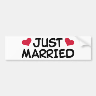 Gewoon huwelijkshuwelijk bumpersticker
