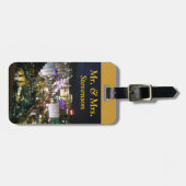 Gewoon huwelijkshuwelijk in Las Vegas Bagagelabel (Voorkant horizontaal)