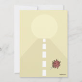 Gewoon huwelijkspostwedstrijd - Uitnodiging voor B (Achterkant)