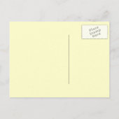 Gewoon huwelijkswagen aankondigingskaart (Achterkant)