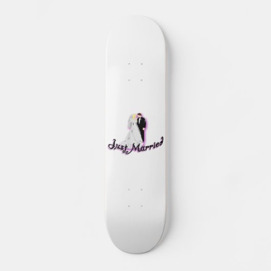 Gewoon huwelijksweddenschap persoonlijk skateboard (Voorkant)