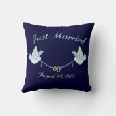 Gewoon huwelijksweddenschappen kussen (Achterkant)