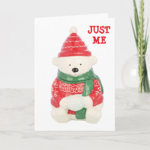 "GEWOON ICH WENS JE EEN VAN DE MOOISTE KERSTFEESTE KAART
