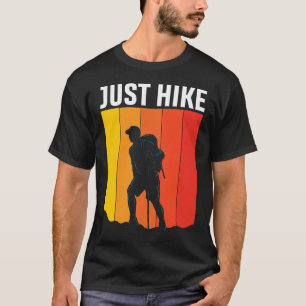 “Gewoon in de bergen wandelen” Avontuur T-shirt