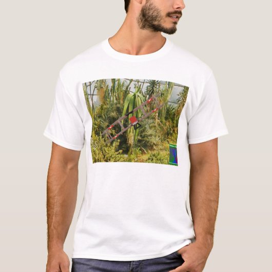 Gewoon in een T-shirt voor de tuin (Voorkant)