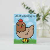 Gewoon in postcrossing briefkaart (Staand voorkant)