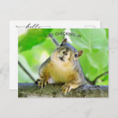 Gewoon inchecken briefkaart (Voorkant / Achterkant)