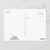 Gewoon inchecken om te zien hoe je Briefkaart bent (Achterkant)